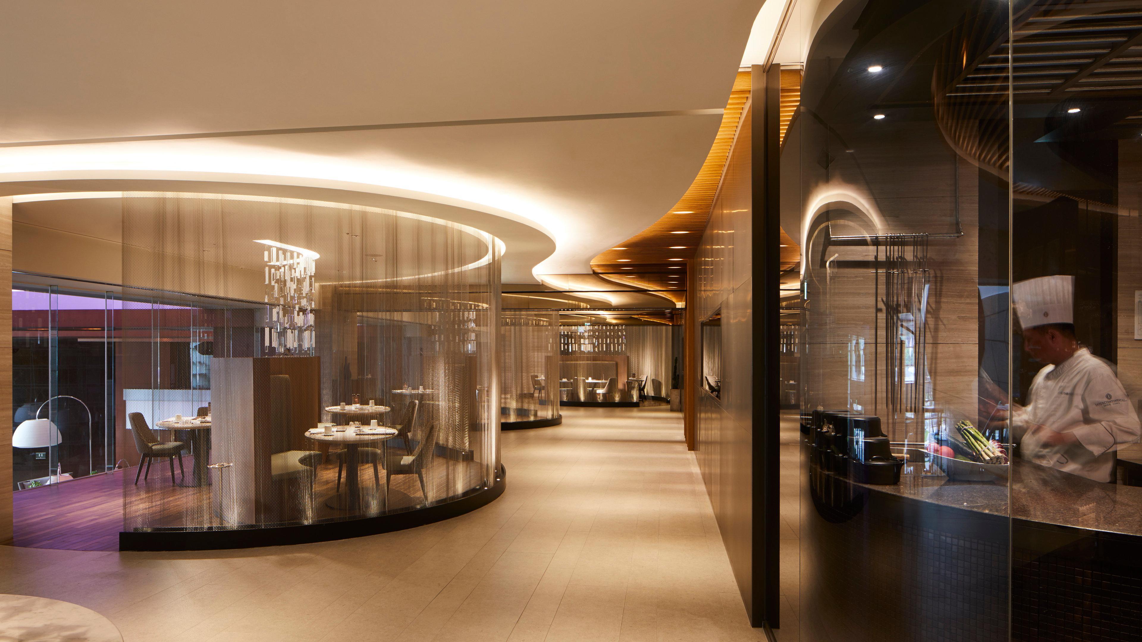 فندق إنتركونتيننتال سيول كويكس المظهر الخارجي الصورة The interior of the restaurant