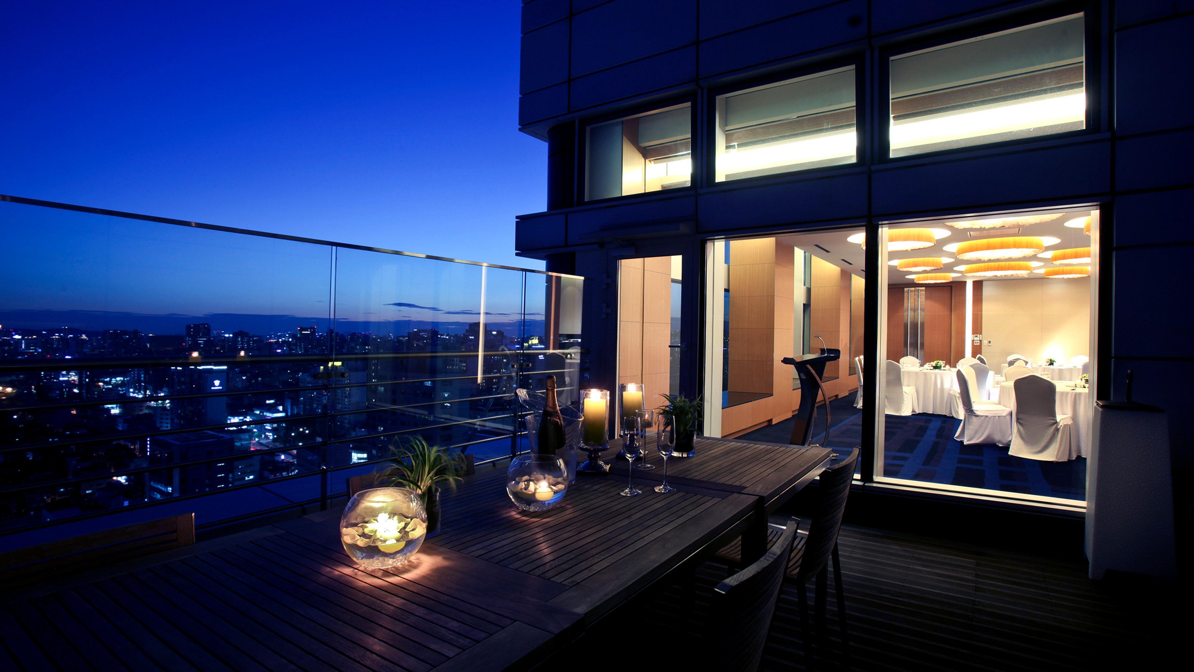 فندق إنتركونتيننتال سيول كويكس المظهر الخارجي الصورة The Sky Bar
