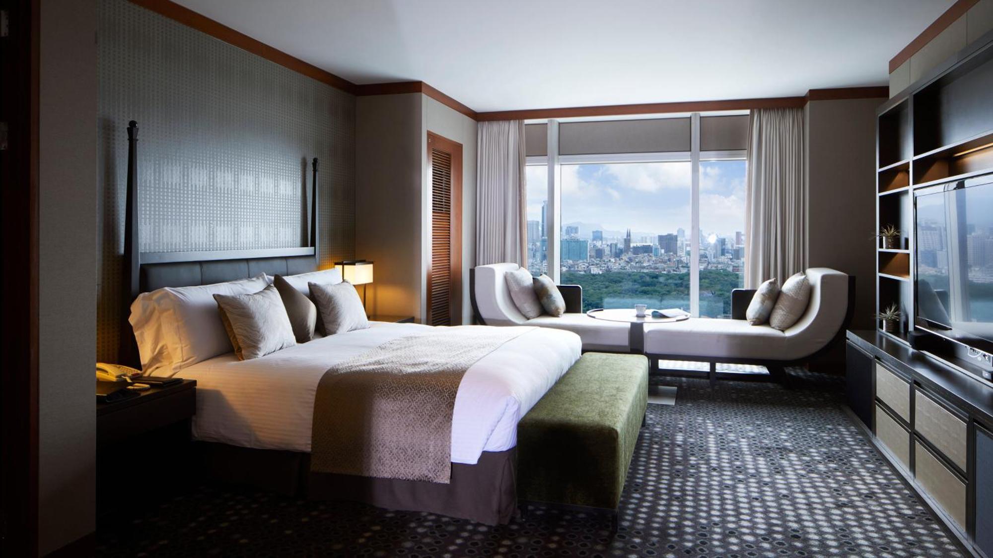 فندق إنتركونتيننتال سيول كويكس المظهر الخارجي الصورة A guest room at the Mandarin Oriental, Tokyo